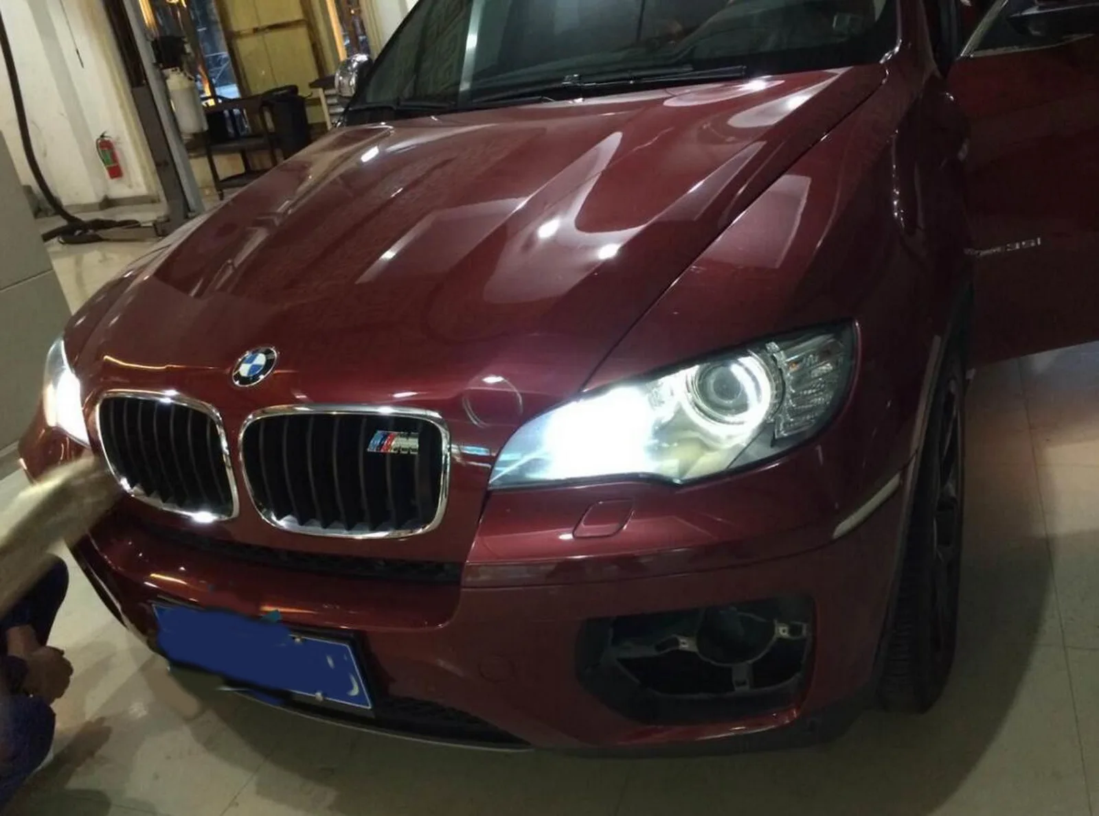 ANGRONG LED 60W ангельские глазки гало светильник почки для BMW E60 E61 E63 E87 E90 E91 E92 E93