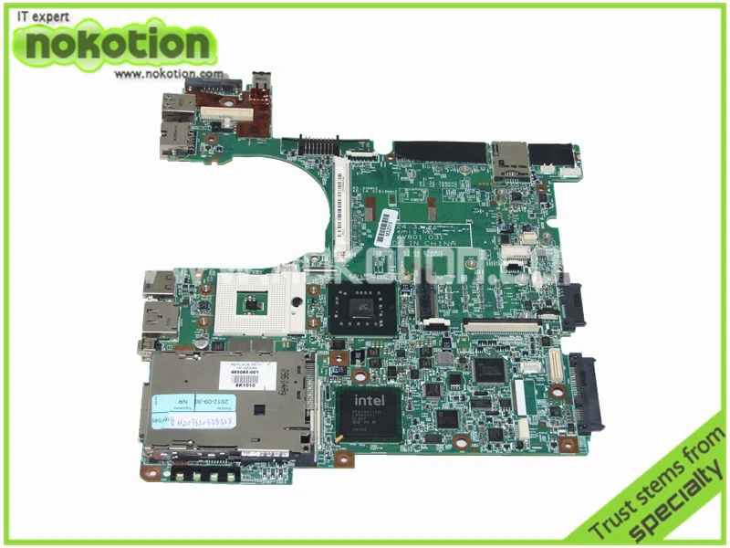 Материнская плата для ноутбука hp elitebook 8530 Вт 8530P 500907 001 48 4v801. 031 PM45 DDR2 со слотом