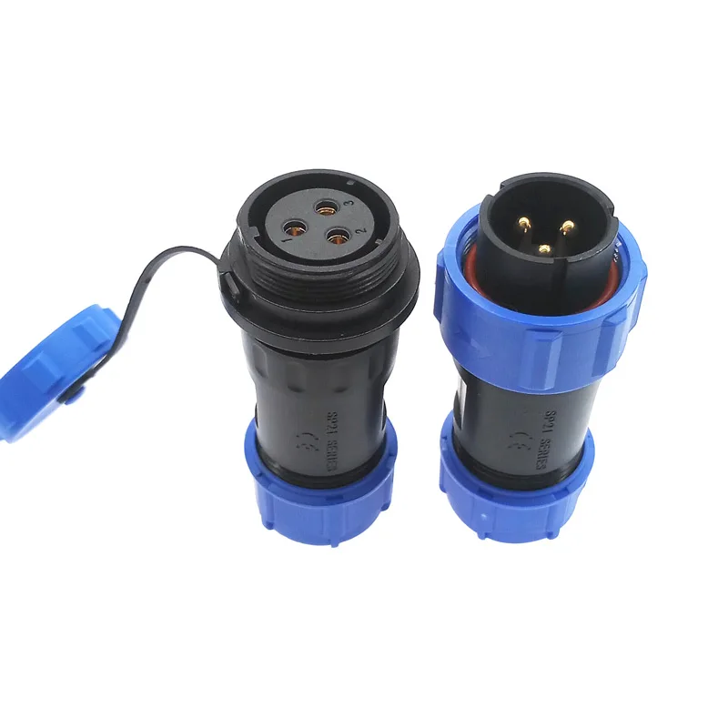 SP2110 SP2111 водонепроницаемый док разъем 2 pin 3pin 4pin 5pin 7pin 9pin 12pin IP68 кабель питания
