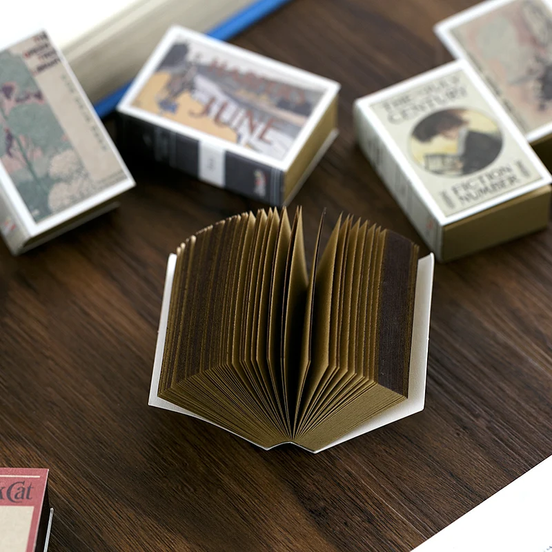 122 листов мини-блокнот для записей креативный блокнот в стиле ретро милые