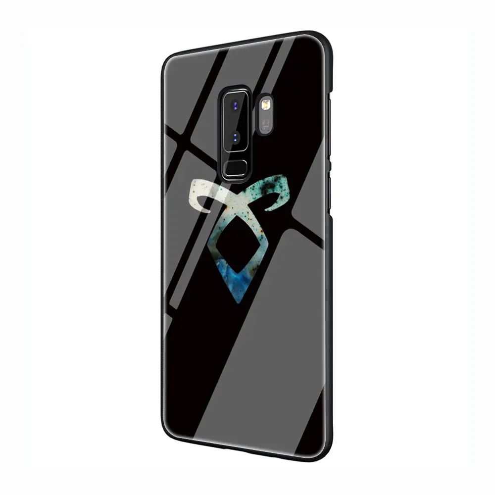 G11 Сумеречные звезда закаленное Стекло TPU черный чехол для Galaxy S7 Edge S8 S9 плюс S10 Note 8, 9, 10, A10 20 30 40 50 60 70 - Цвет: G11