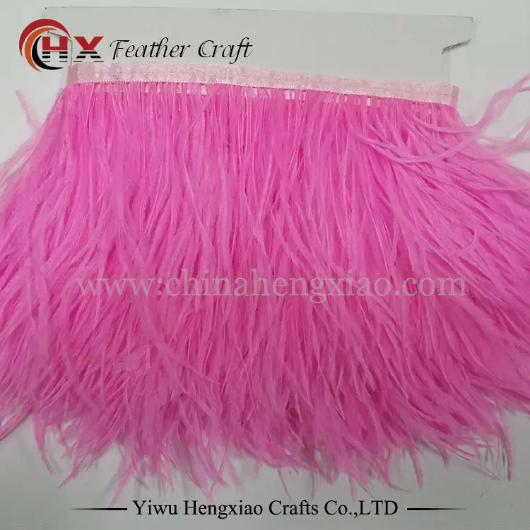 Оптом крашеный 1 ярд длинный Плюмаж из страусиного пера отделка бахромой 10 15 см