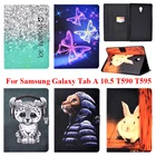 Защитный чехол для Samsung Galaxy Tab A 10,5, чехол для TabA 10,5 дюйма, SM-T590, SM-T595, милый чехол, мягкая сумка из ТПУ с изображением кролика