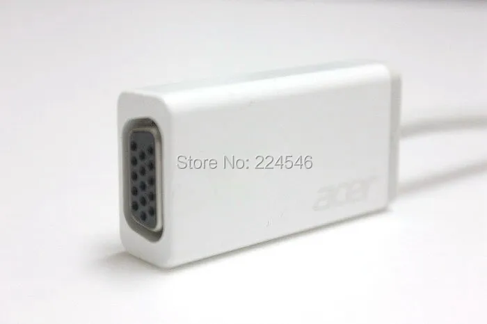 Оригинальный/подлинный Mini CP DP в VGA адаптер конвертер порт для Acer Aspire V5 122P 1 2 5 10 10|mini