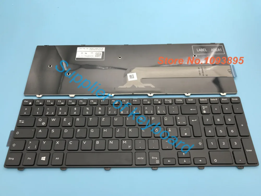 Новый Пособия по немецкому языку клавиатура для Dell Inspiron 15 3000 серии 3551 3558 ноутбук No