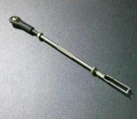 

1PC* Anodized Push Rod M3XL80mm with M3 Ball Head and Clevis on Ends