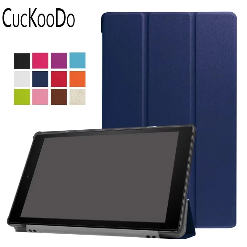 CucKooDo для Fire HD 10 2017 ультра тонкий смарт чехол с подставкой автоматическим режимом