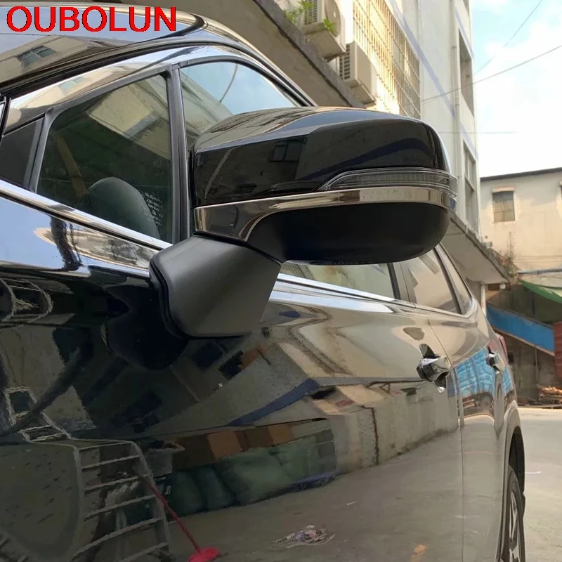 Внешние аксессуары OUBOLUN для Subaru Forester SK 2018 2019 боковая дверь стикер зеркала заднего