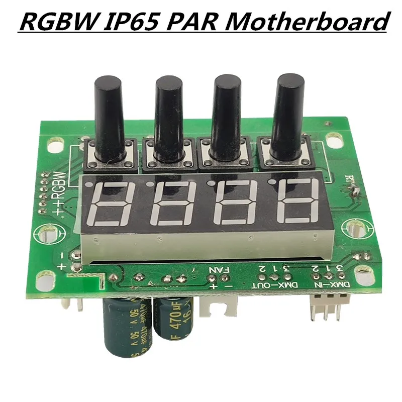 RGBW IP65 PAR материнская плата светодиодный доска постоянный ток DC24V 54x 3w/18x1 2w/24x12w par