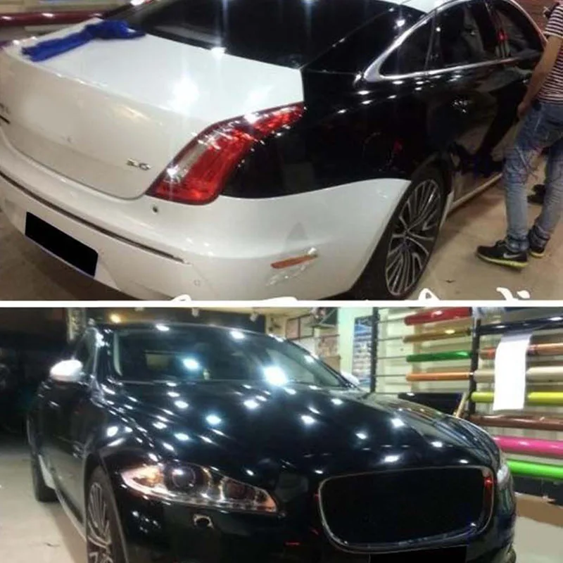 

Decoration Car Sticker Paint UV-resistant Sticker Decal Interior Gloss Black Film