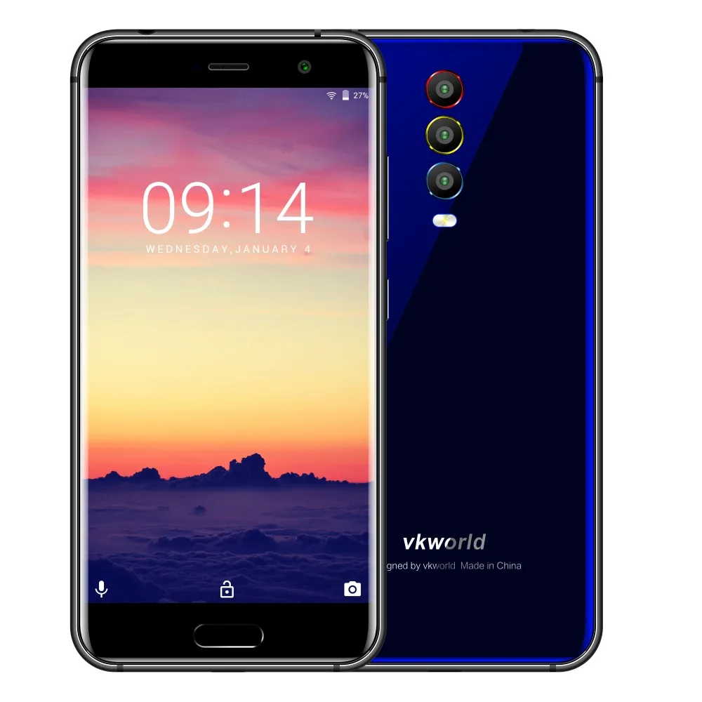 Vkworld K1, 5,2 МП, 3 камеры, смартфон, 1920 дюймов, 1080*8,1, Android 4040, Oreo, четыре ядра, 4 Гб+ 64 ГБ, быстрая зарядка, мобильный телефон, мАч
