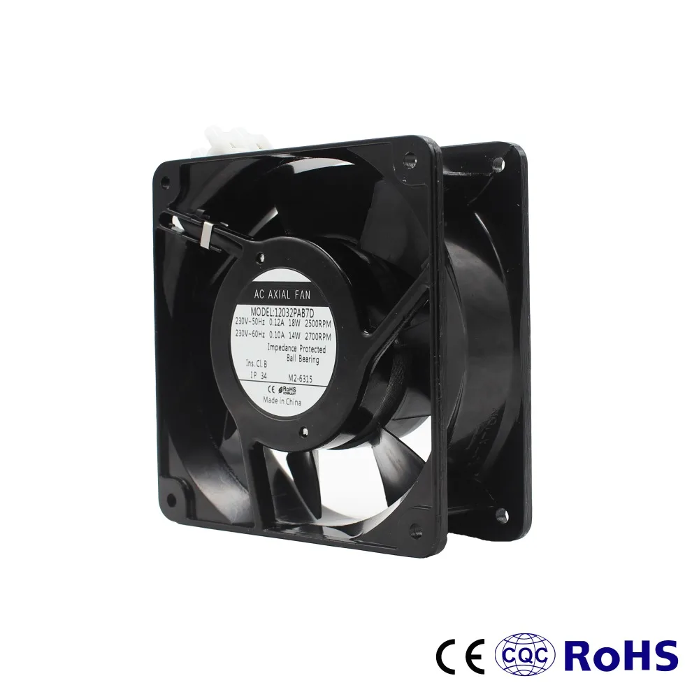 12038 Mini 120x120 маленький вытяжной Осевой поток 120 мм AC охлаждающий вентилятор 220 в 230 240
