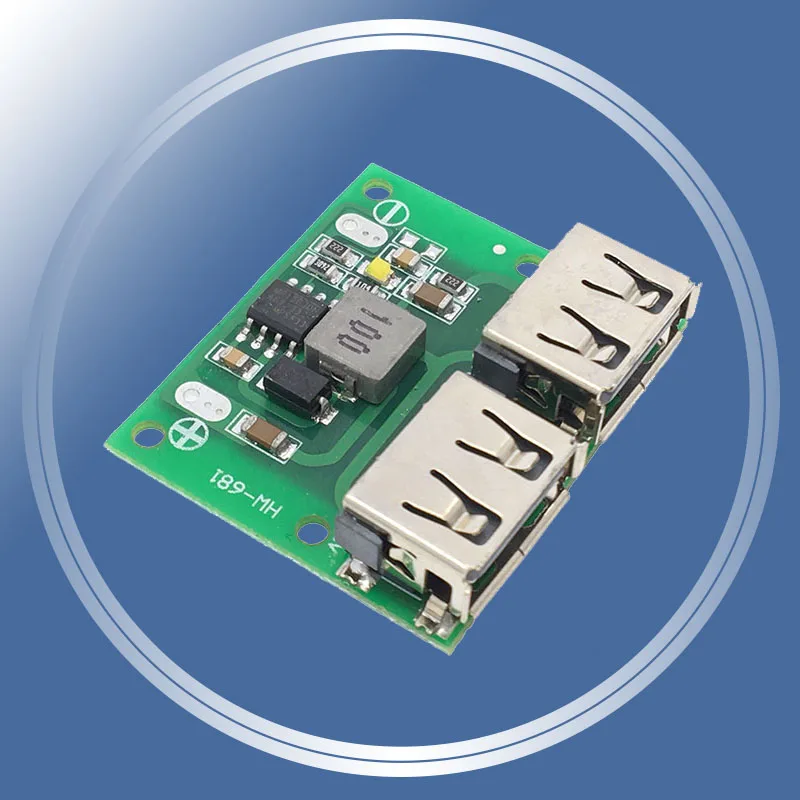 Понижающее зарядное устройство 9 в 12 В 24 до 5 двойной USB выход плата понижающего