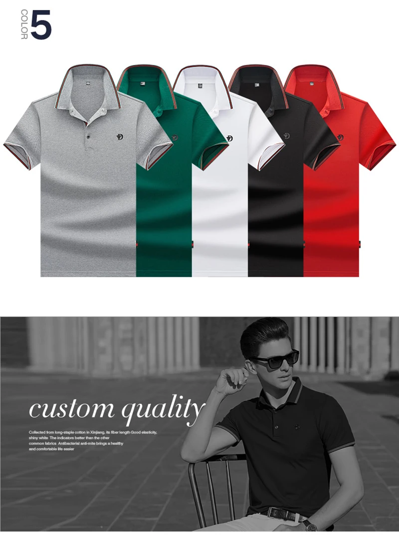 Hommes Dete polo Marque Hommes polo a manches courtes Chemises De Crocodile Мужская однотонная трикотажная рубашка dessus респираторы