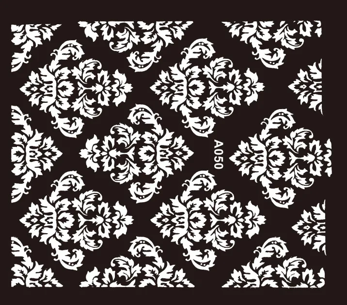 3 листа триколор японские наклейки для ногтей конструкции клейкие стикеры 3D на