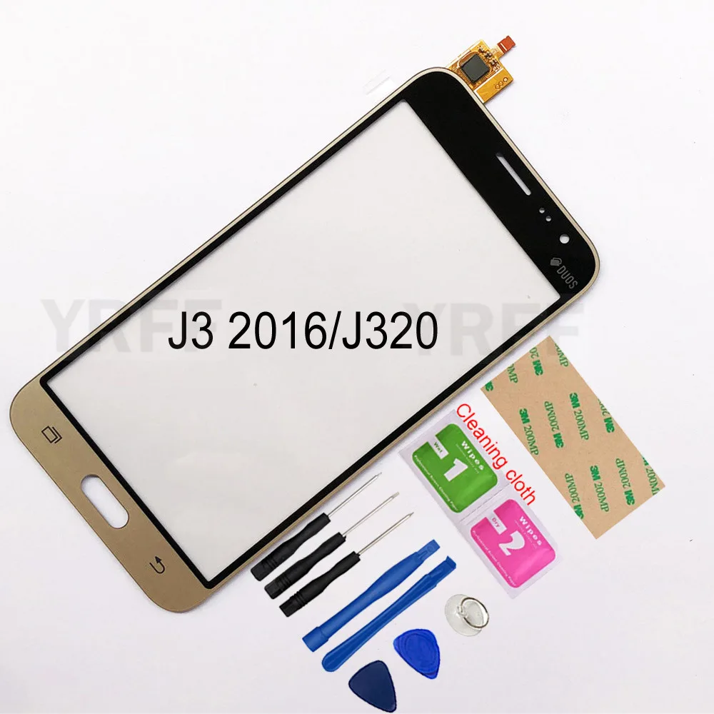 Сенсорный экран 5 0 дюйма для Samsung Galaxy J3 2016 J320 J320F J320H J320M J320FN дигитайзер сенсорного