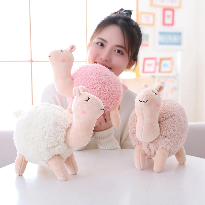 

25/40cm Cute Alpaca Llama Plush Toy Doll Animal Stuffed Animal Dolls Soft Plush Alpacasso For Kids Birthday Gifts Christmas Gift