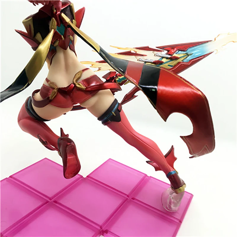 27 см Аниме Сексуальная Xenoblade 2 Chronicles игра Fate над Pyra Fighting ПВХ фигурка игрушка кукла подарок