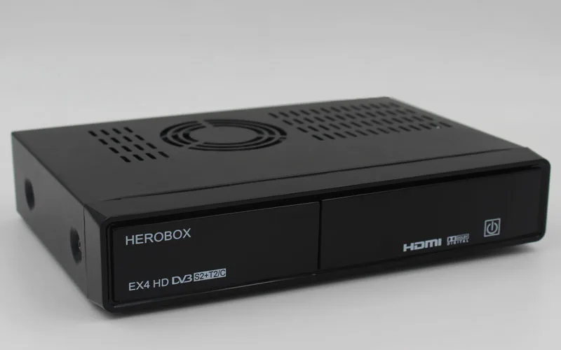 Herobox EX4 Поддержка HD DVB-S2 + T2/c спутниковый ресивер с WiFi BCM7362 751 мГц двухъядерный |