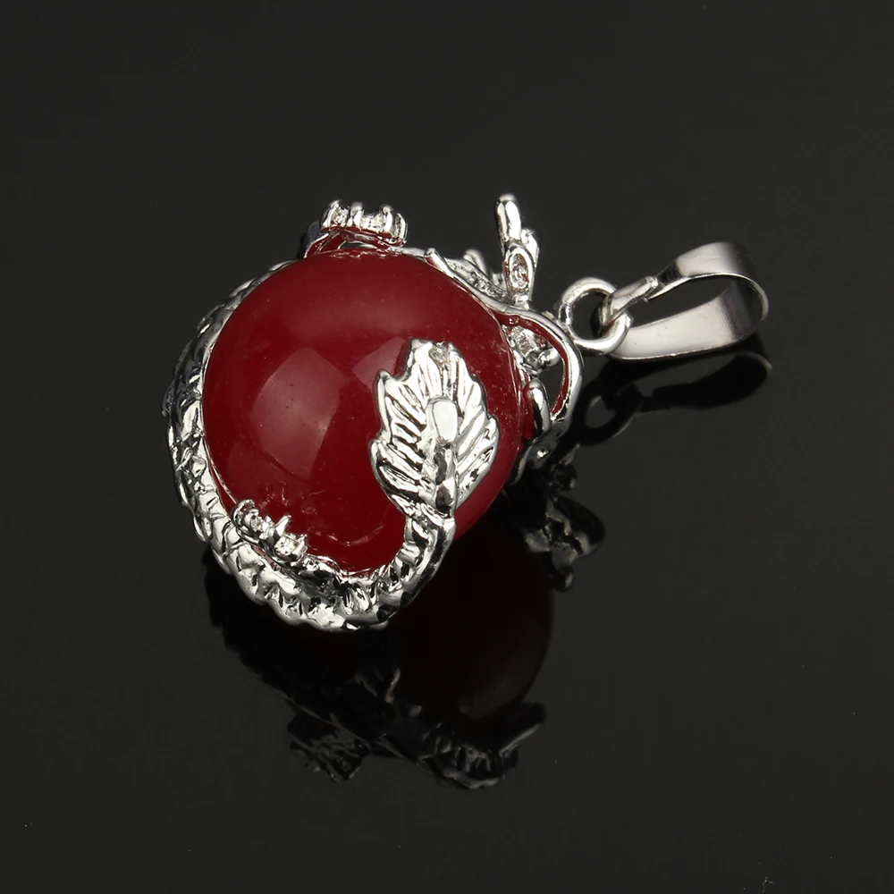 1 шт. Подвески 2018 новые модные ювелирные изделия 16 мм микс камень лазурит Сердолик