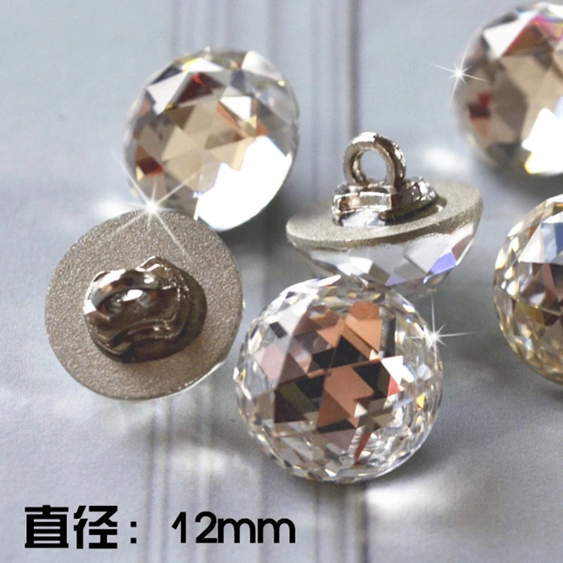 Bling 20 шт. высококачественные модные кнопки с кристаллами 7 цветов хвостовиком для