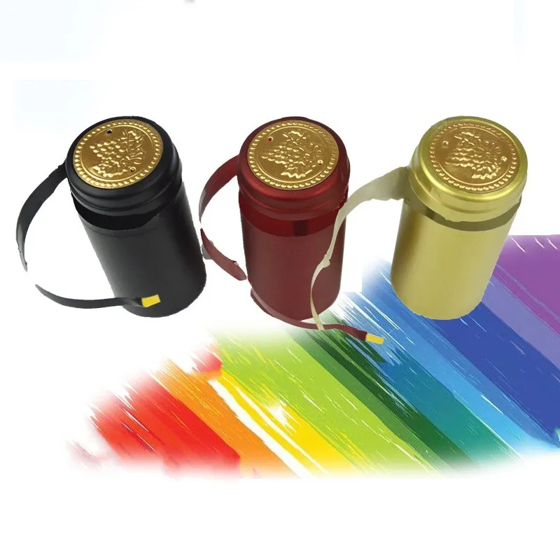 Pvc Heat Shrink Cap High Quality Home Brewing Wine Bottle Cover Seal Bar DIY Accessories with tear line | Дом и сад