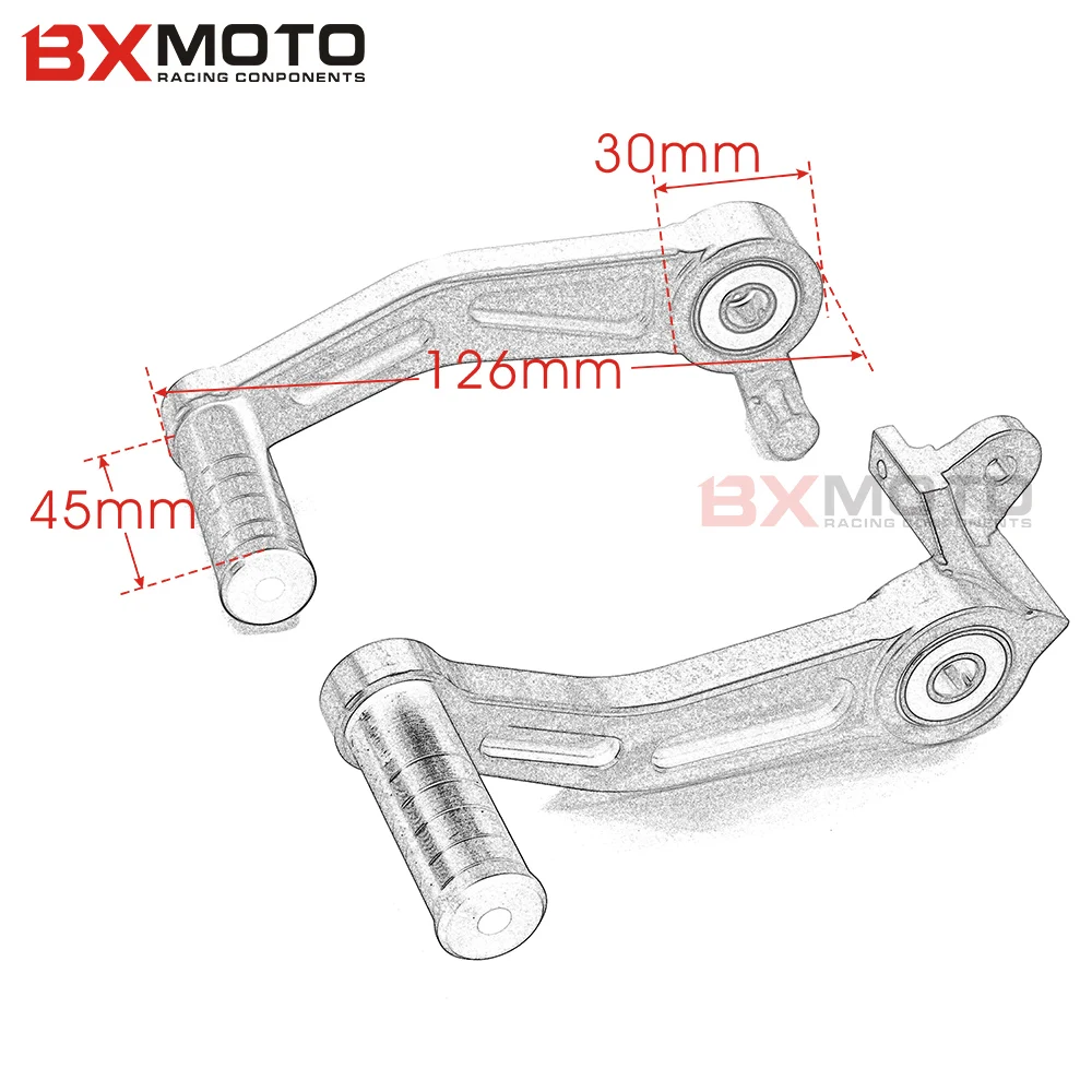 Аксессуары для мотоциклов CNC алюминиевый тормозной рычаг сцепления Ktm Duke 125 200 390 RC