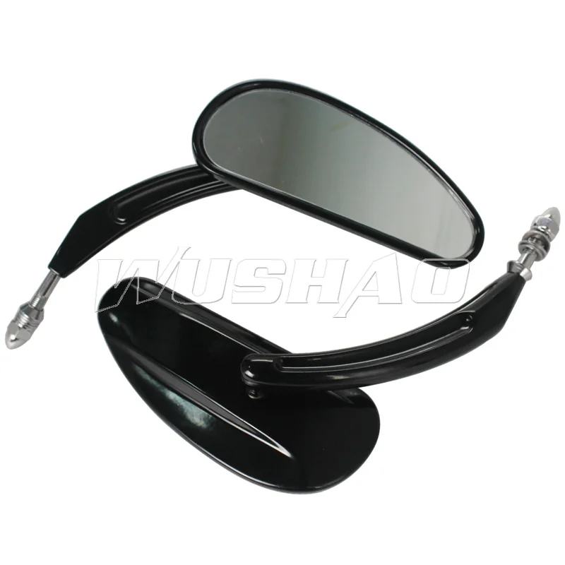 Мотоциклетные боковые зеркала заднего вида для Harley Dyna CVO Softail Electra Glide Road King Fat Boy Low Rider FXDL Sportster 1200 883