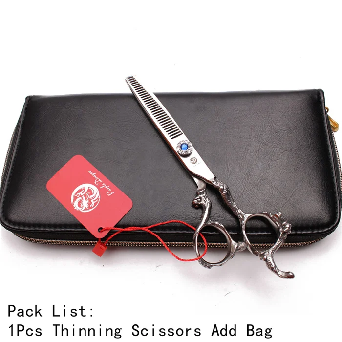 Z9003 Yin T 5.5Y 9003# 5.5" 16cm Shiny 440C Hairdressing Scissors Straight Shears Thinning Shears Professional Hair Scissors Salon Haicut Shears - Цвет: Z9003 Yin T 5.5Y