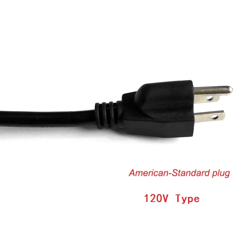 US plug 1~ 10 метров Саморегулирующийся нагревательный кабель штепсельная вилка европейского стандарта или штепсельная вилка американского стандарта для водопроводной трубы с термостатом внутри - Цвет: US plug