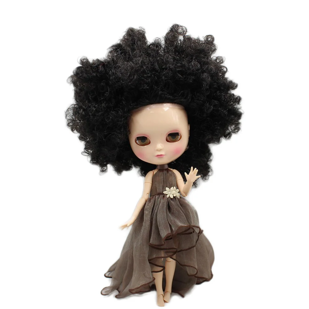 

ICY DBS Doll Series No.BL9103 Black wild-curl up hair with makeup JOINT body 1/6 bjd ob4 anime girl