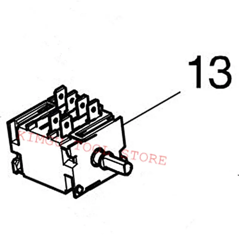 

Genuine Switch For Makita 650745-6 DVC860