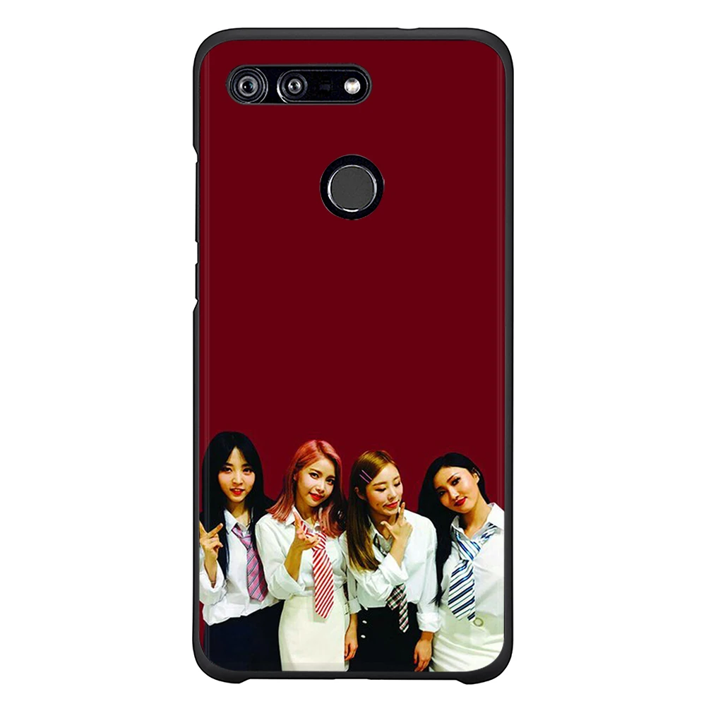 Soft TPU Phone Case for Honor 10 Lite Black Silicone kpop MAMAMOO Cover 7a pro 9 Nova 3 Back Cases | Мобильные телефоны и