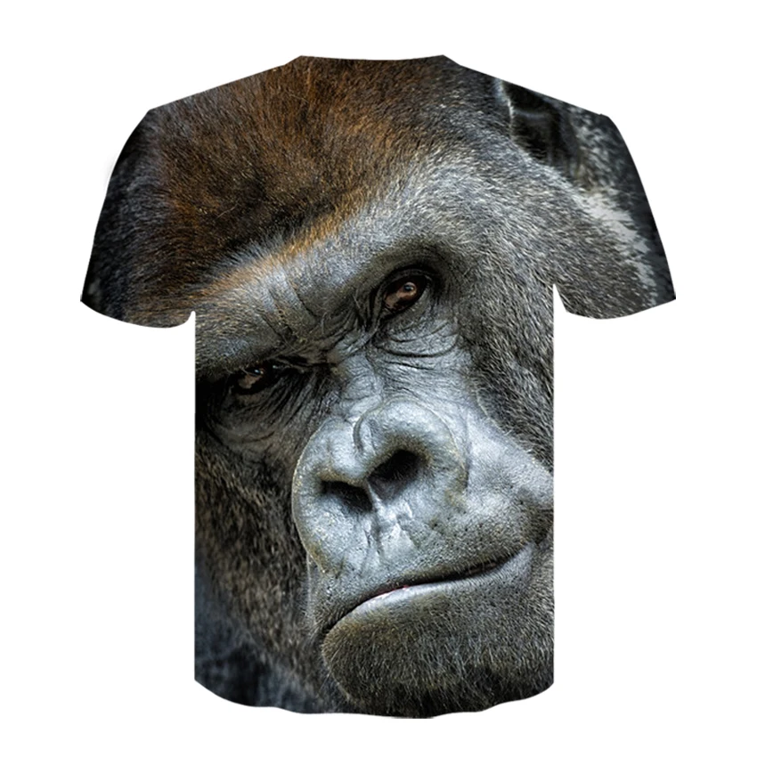 Новинка, 3d футболка с изображением короля льва, футболка с животными, Camiseta, футболка для мужчин, забавная Мужская одежда, повседневная футболка для фитнеса, Футболка С Рисунком Тигра, Мужская футболка большого размера