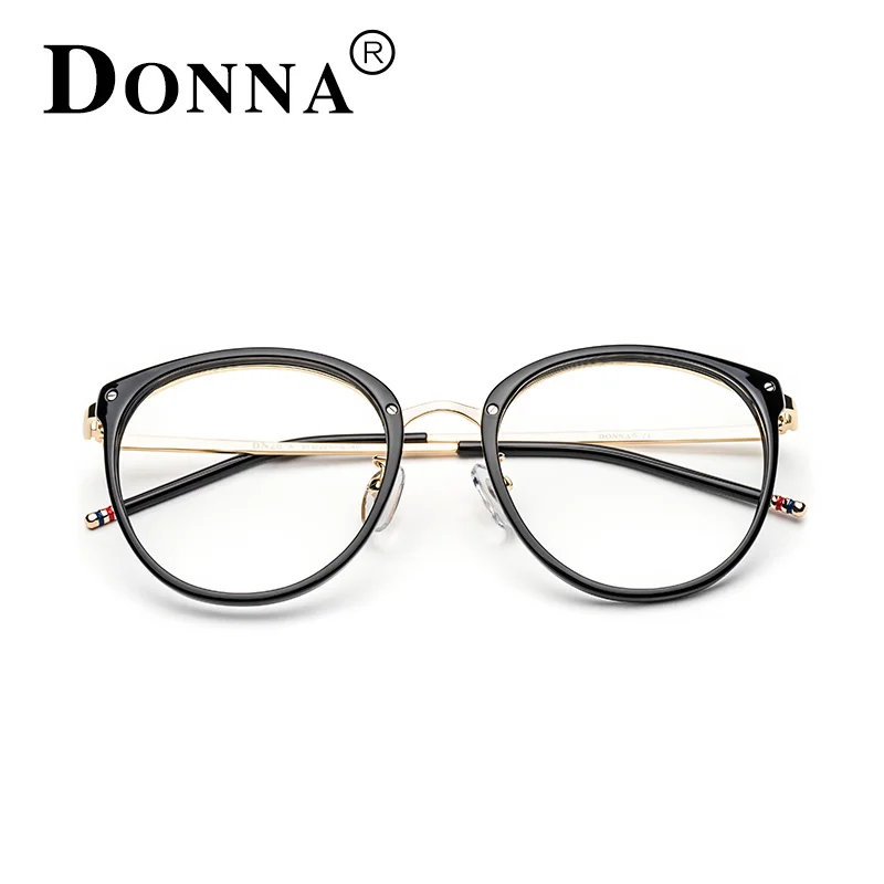 Donna presciption Рамки S простые очки оптика ясно для чтения Для женщин Изысканный