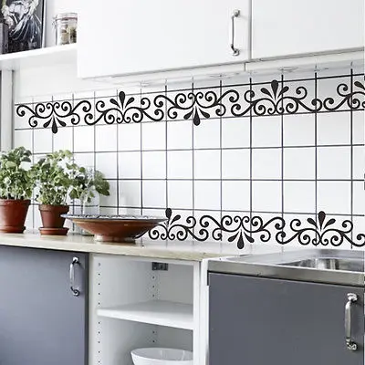 Настенные стикеры горячая Распродажа s абстрактные границы виноградные лозы