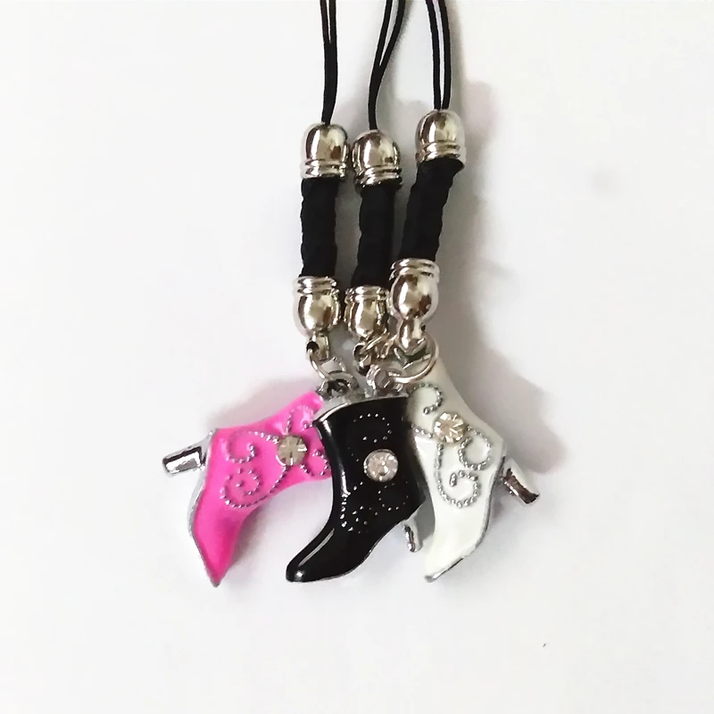 Сапоги модель мини маленький брелок модный сплав цинка веревка розовый лучшие