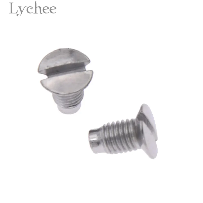 Lychee 10 шт., промышленные винты для швейной машины, винты с игольчатой пластиной, аксессуары для швейной машины