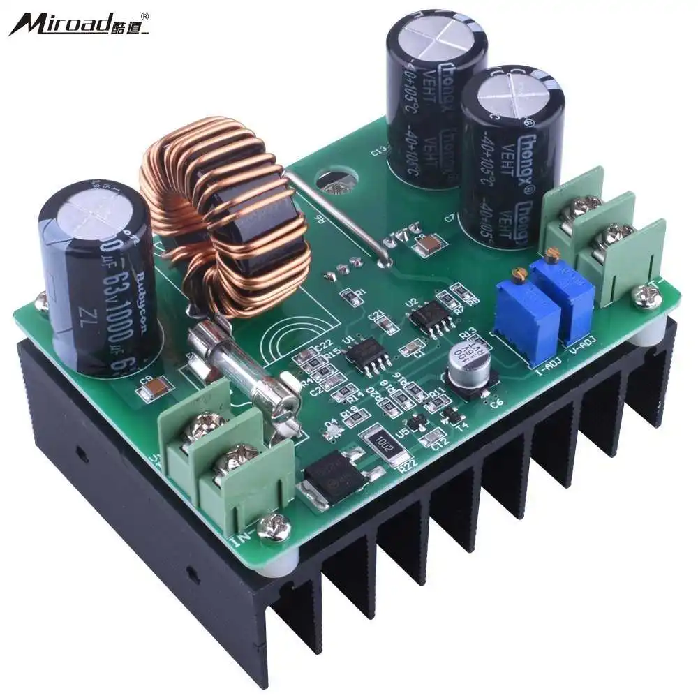 Miroad DC Boost Напряжение конвертер 600 Вт/12a 10-60 В до 12-80 шаг- Питание трансформатор