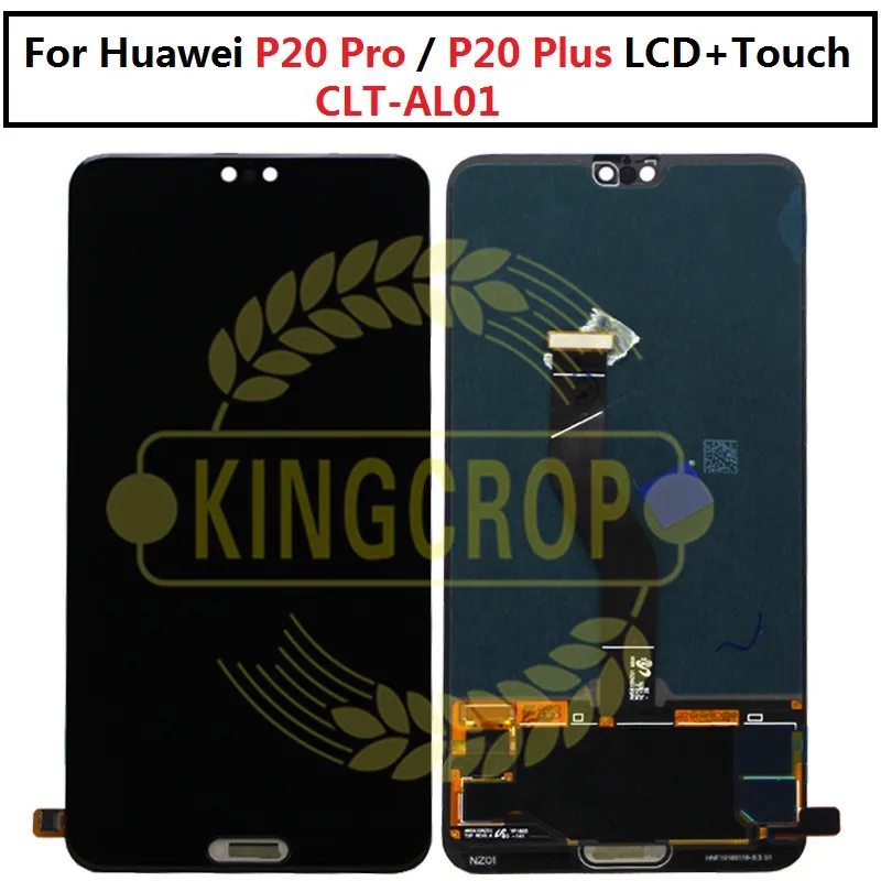 Оригинальный ЖК-дисплей 6 1 &quotHuawei P20 Pro с рамкой сенсорный экран дигитайзер в сборе