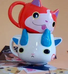 200 мл милые часы Yokai мультяшная звезда кухонная чашка игрушка 7,5*11,5 см японский Yo-kai watch 3 сувенирная игрушка d21