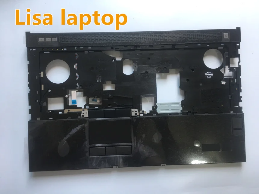 Dell OEM Прецизионные M6700 Palmrest Сенсорная панель сборка с считыватель отпечатков пальцев-46FYP