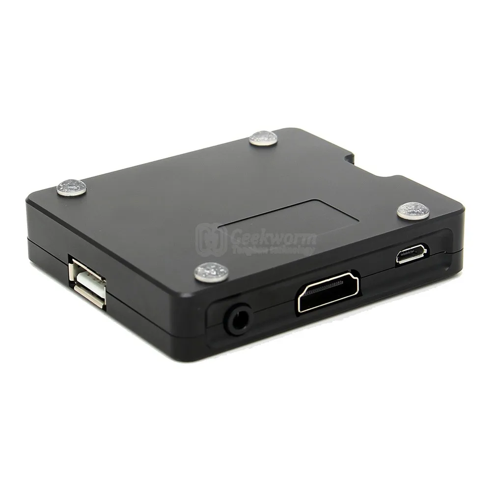 Алюминиевый Чехол для Raspberry Pi 3 A + ультратонкий металлический чехол из