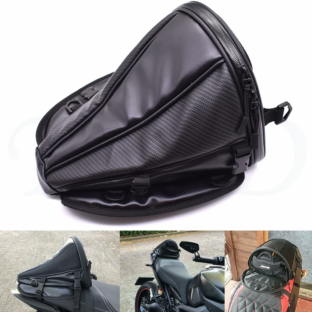 Новый карбоновый цветной мотоциклетный задний рюкзак для Honda VFR800 CBR1100XX ST1300 ST1300A
