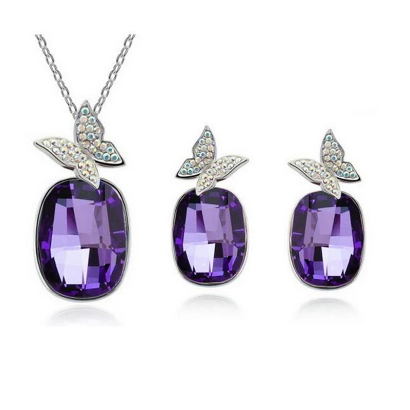 OMHXZJ оптовая торговля AAA циркон кристалл серебро золото 18KT Платина женщина мода