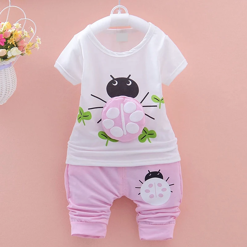 Одежда для маленьких мальчиков комплект летней одежды с короткими рукавами