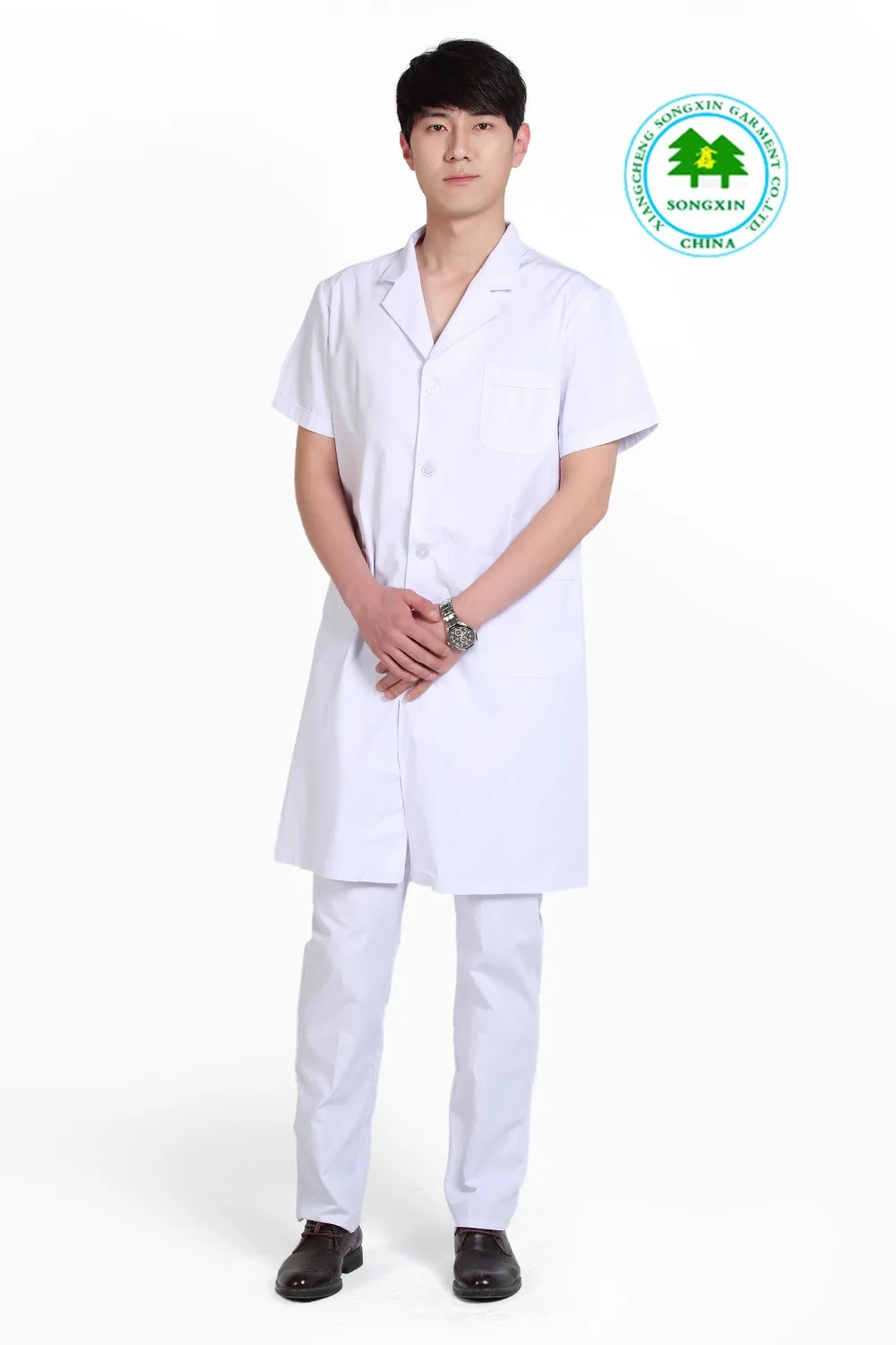 Бесплатная доставка ОЕМ больницы спецодежды доктор Равномерное лабораторный