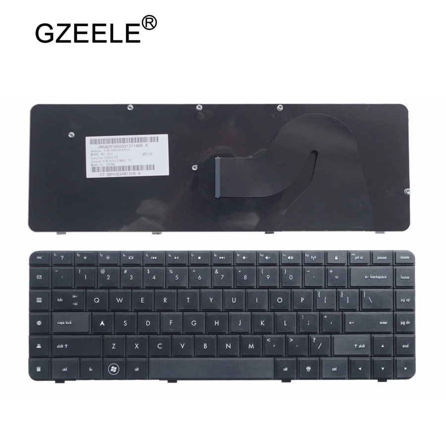 Клавиатура для ноутбука GZEELE клавиатура HP CQ62 G62 CQ56 G56 Compaq 56 62 черная с английским и