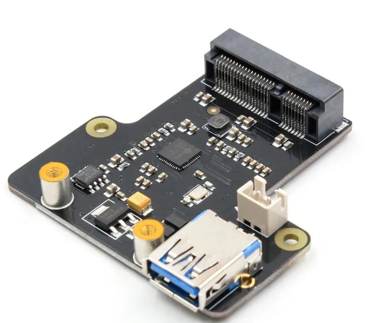 Плата расширения для SSD-диска Raspberry pi X850 mSATA поддерживает USB 3 0 на 1 ТБ | Электронные