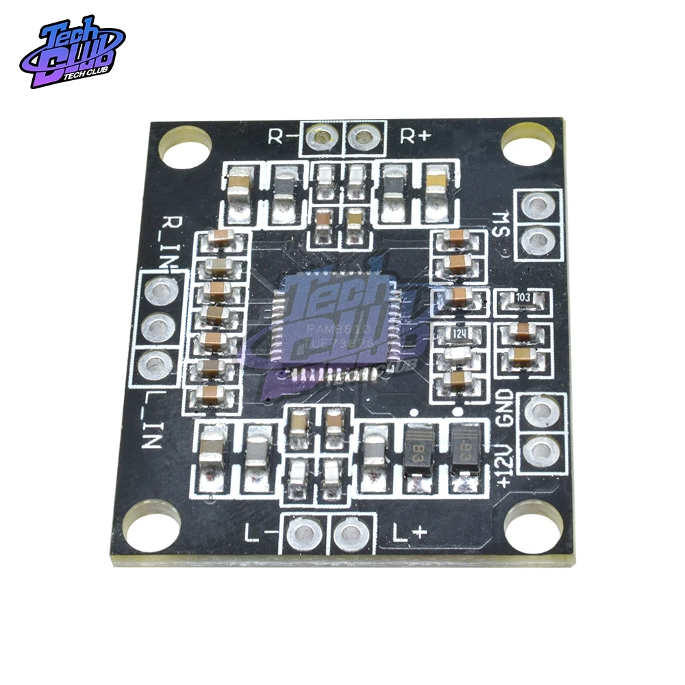 PAM8610 Digital Power Amplifier Board 2X15W Dual Channel Stereo Mini Class D | Инструменты